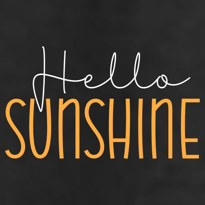 Hello Sunshine Cute Gift 11oz C Handle Ceramic Mug