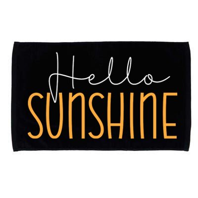 Hello Sunshine Cute Gift Microfiber Hand Towel