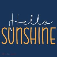 Hello Sunshine Cute Gift Baby Bodysuit