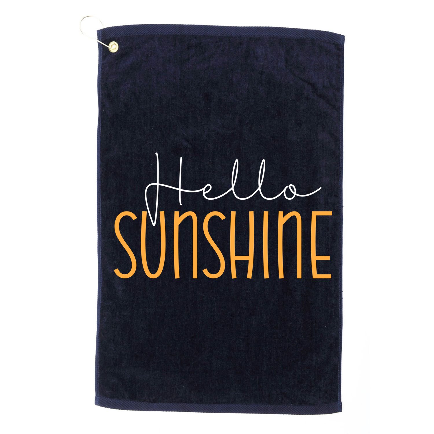 Hello Sunshine Cute Gift Golf Towel