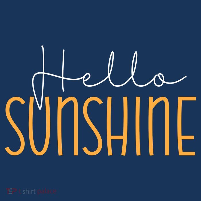 Hello Sunshine Cute Gift Women's V-Neck T-Shirt