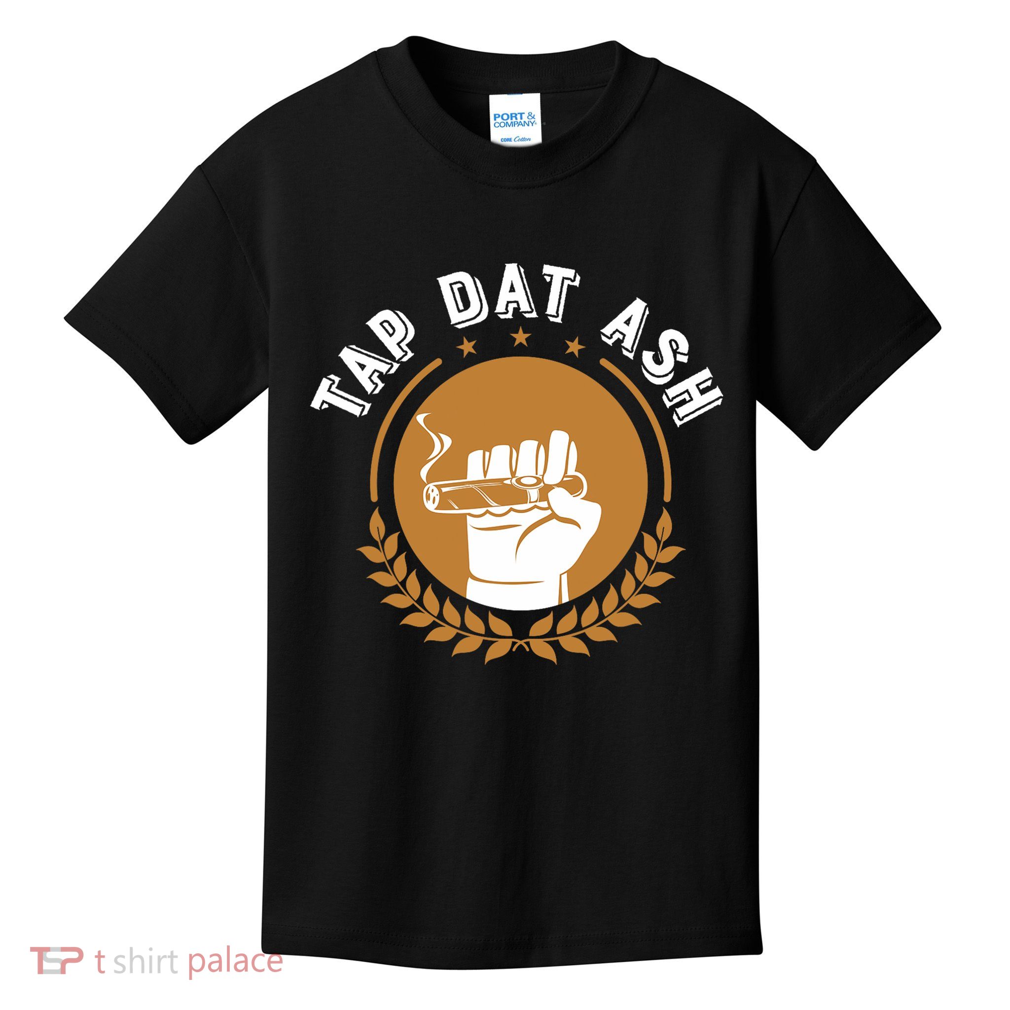 Humorous Smoke Cigar Smoker Quote Design Funny Cigar Lovers Kids T-Shirt