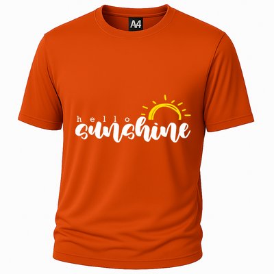 Hello Sunshine Cute Gift Cooling Performance Crew T-Shirt