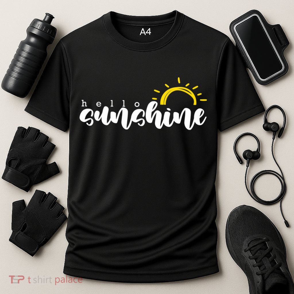 Hello Sunshine Cute Gift Performance Shirt