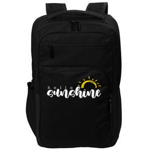 Hello Sunshine Cute Gift Impact Tech Backpack