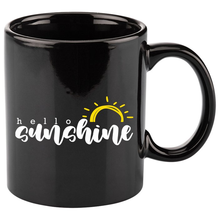 Hello Sunshine Cute Gift 11oz C Handle Ceramic Mug