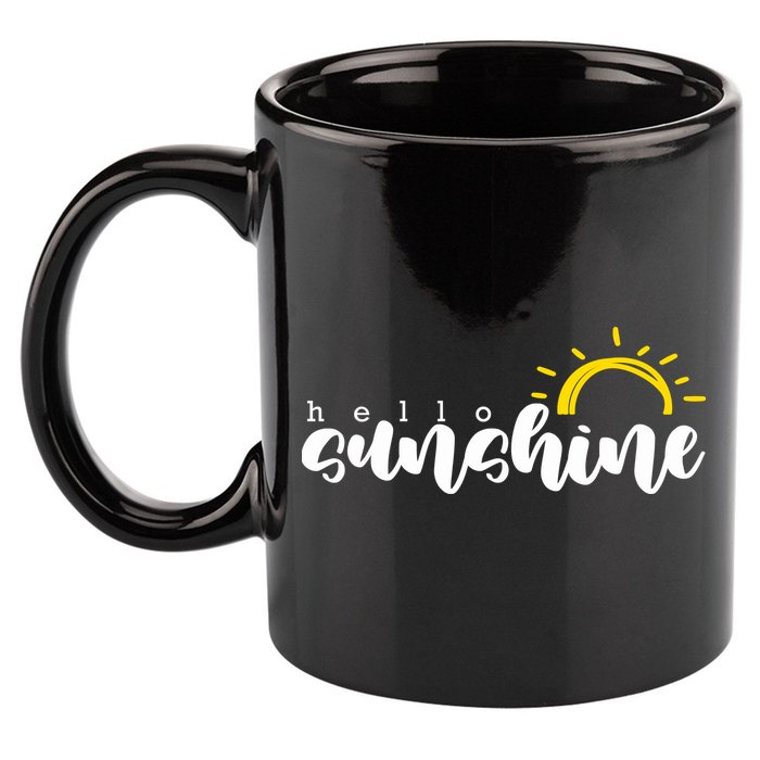Hello Sunshine Cute Gift 11oz C Handle Ceramic Mug