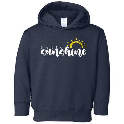 Hello Sunshine Cute Gift Toddler Hoodie