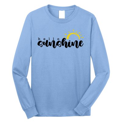 Hello Sunshine Cute Gift Long Sleeve Shirt