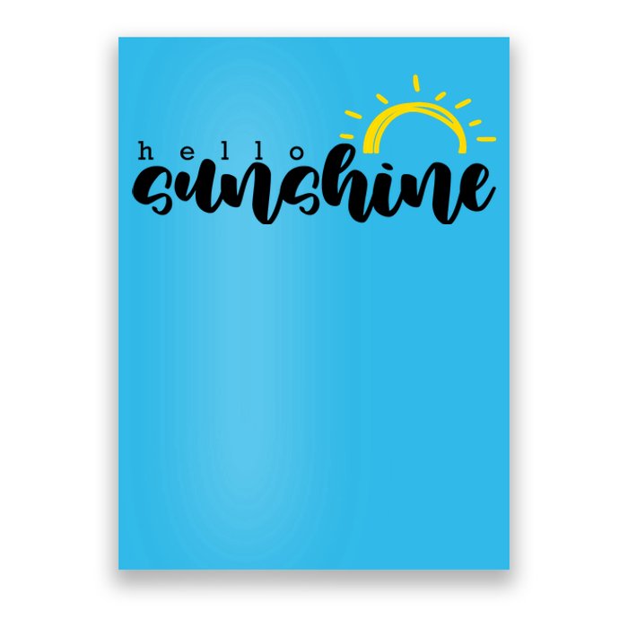 Hello Sunshine Cute Gift Poster