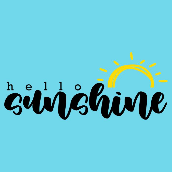 Hello Sunshine Cute Gift Poster