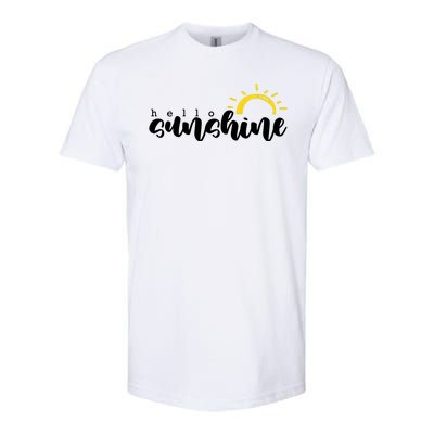 Hello Sunshine Cute Gift Softstyle® CVC T-Shirt