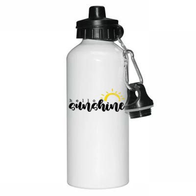 Hello Sunshine Cute Gift Aluminum Water Bottle