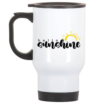 Hello Sunshine Cute Gift Stainless Steel Travel Mug