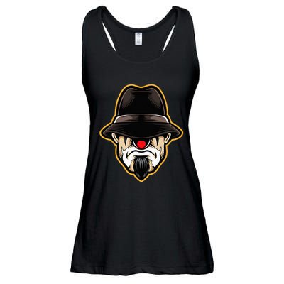 Halloween Scary Clown Cholo Gangster Ladies Essential Flowy Tank