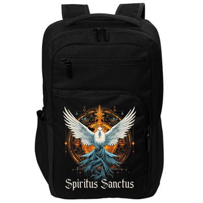 Holy Spirit Confirmation Latin Mass Catholic Impact Tech Backpack
