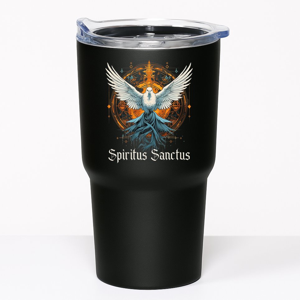 Holy Spirit Confirmation Latin Mass Catholic Tumbler