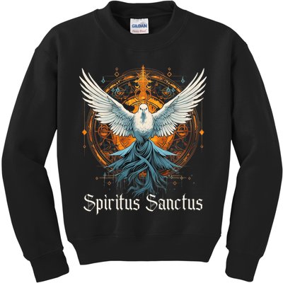 Holy Spirit Confirmation Latin Mass Catholic Kids Sweatshirt