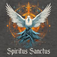 Holy Spirit Confirmation Latin Mass Catholic Vector Backpack