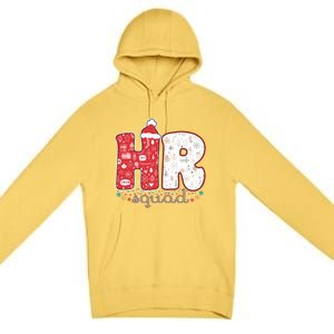 Hr Squad Christmas Costume Funny Hu Resource Gift Premium Pullover Hoodie