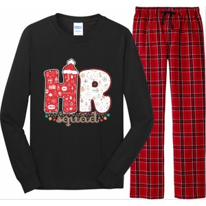 Hr Squad Christmas Costume Funny Hu Resource Gift Long Sleeve Pajama Set