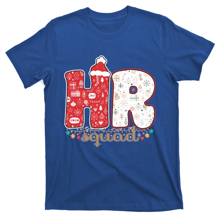 Hr Squad Christmas Costume Funny Hu Resource Gift T-Shirt