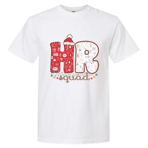 Hr Squad Christmas Costume Funny Hu Resource Gift Garment-Dyed Heavyweight T-Shirt