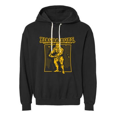 Hysterical Strength Club Garment-Dyed Fleece Hoodie