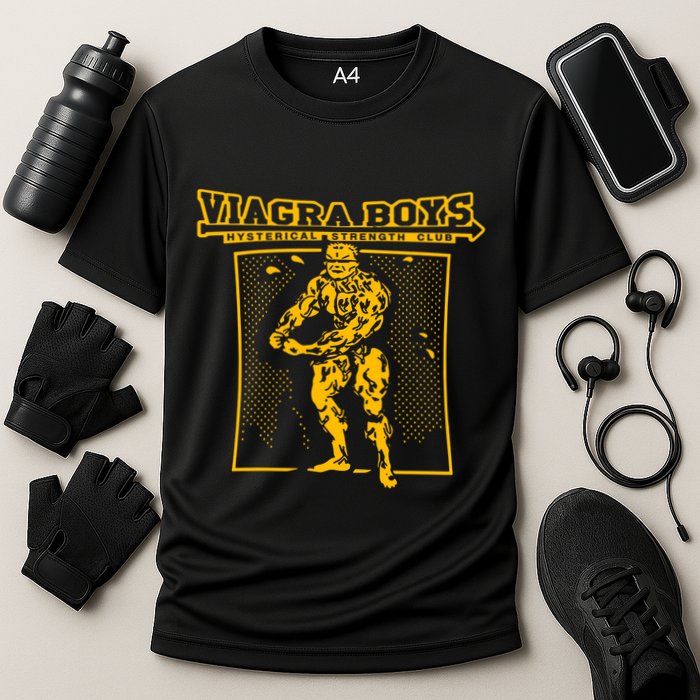 Hysterical Strength Club Cooling Performance Crew T-Shirt