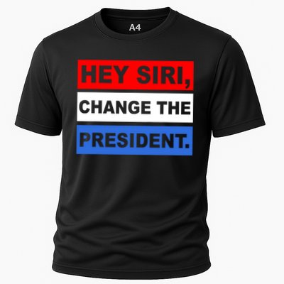 Hey Siri Change The President Funny Political Performance Shirt