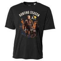 Hunting Season Camo Hunting Trump Duck Hunting Trump 2024 Cooling Performance Crew T-Shirt