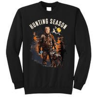 Hunting Season Camo Hunting Trump Duck Hunting Trump 2024 Sweatshirt