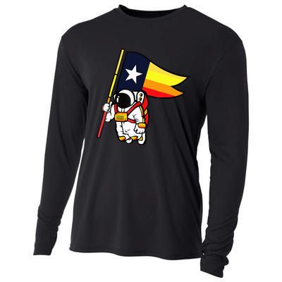 Houston Space City Astronau Cooling Performance Long Sleeve Crew