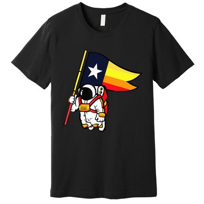 Houston Space City Astronau Premium T-Shirt