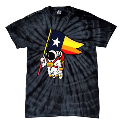 Houston Space City Astronau Tie-Dye T-Shirt