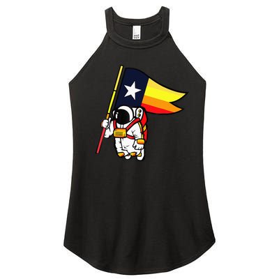 Houston Space City Astronau Women's Perfect Tri Rocker Tank