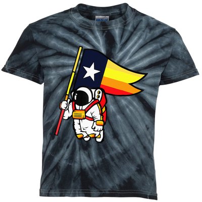 Houston Space City Astronau Kids Tie-Dye T-Shirt