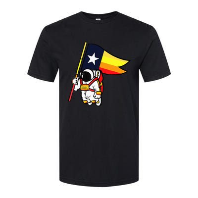 Houston Space City Astronau Softstyle CVC T-Shirt