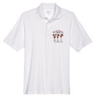 Holiday Spirit Coctail Club Sweatshirt Christmas Cocktail Men's Origin Performance Pique Polo