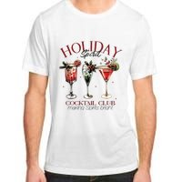 Holiday Spirit Coctail Club Sweatshirt Christmas Cocktail Adult ChromaSoft Performance T-Shirt