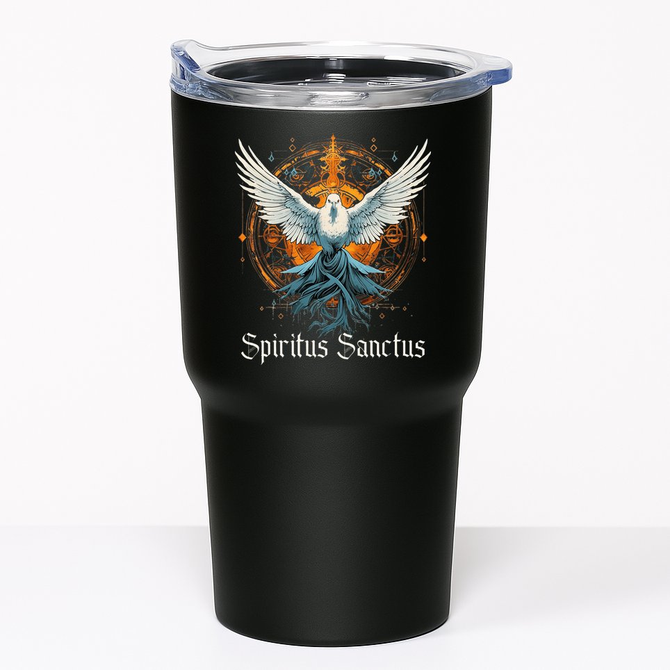 Holy Spirit Confirmation Latin Mass Catholic Tumbler