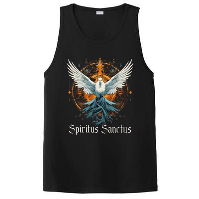 Holy Spirit Confirmation Latin Mass Catholic PosiCharge Competitor Tank