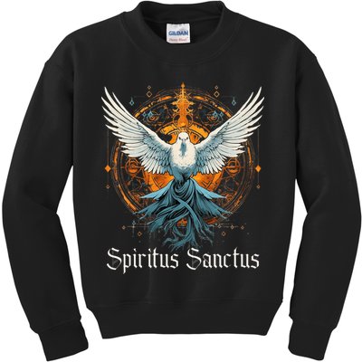 Holy Spirit Confirmation Latin Mass Catholic Kids Sweatshirt