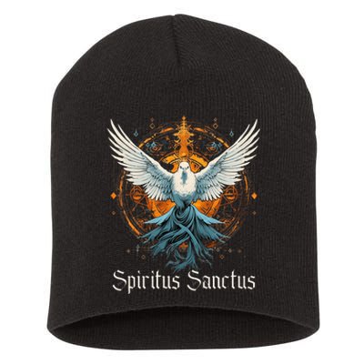 Holy Spirit Confirmation Latin Mass Catholic Short Acrylic Beanie