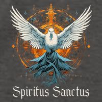 Holy Spirit Confirmation Latin Mass Catholic Vector Backpack