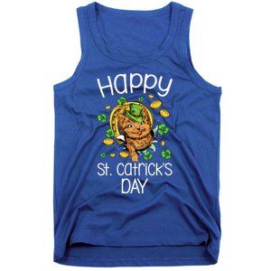 Happy St Catrick's Day Cat Cats Lover St Patricks Day Gift Tank Top