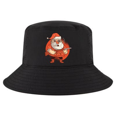 Hunting Santa Claus Cool Comfort Performance Bucket Hat