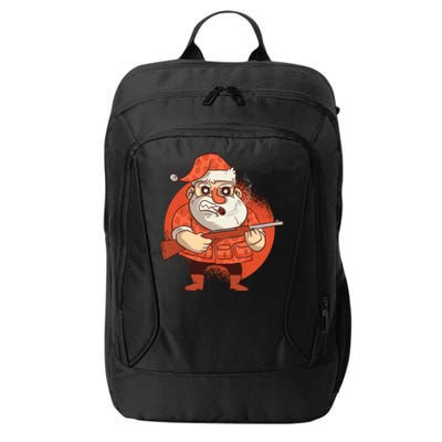 Hunting Santa Claus City Backpack