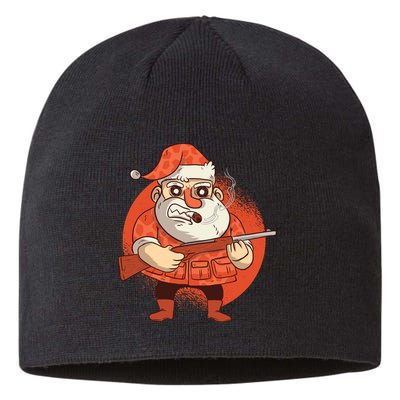Hunting Santa Claus Sustainable Beanie