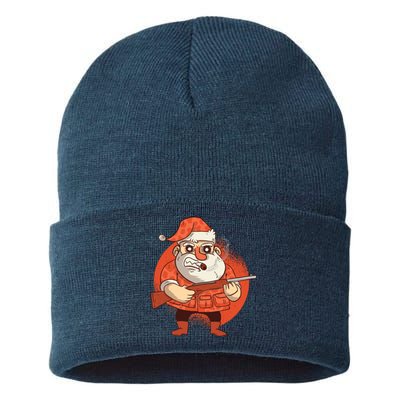 Hunting Santa Claus Sustainable Knit Beanie